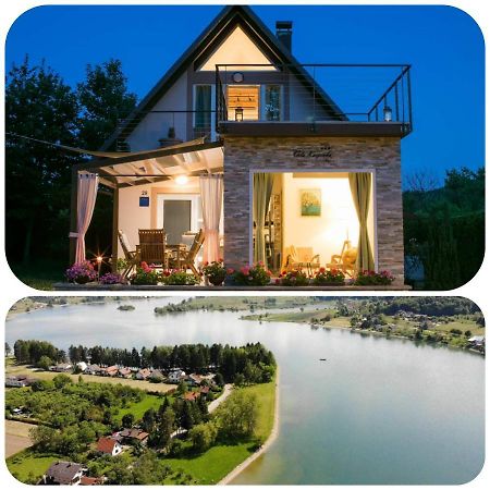Vila Kosjenka On Lake Sabljaci Ogulin Esterno foto